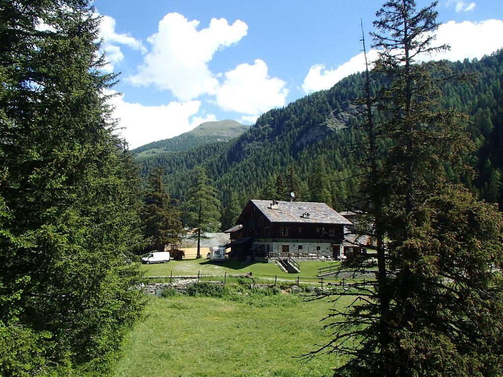 Le Rocher Hotel Champoluc Exterior foto